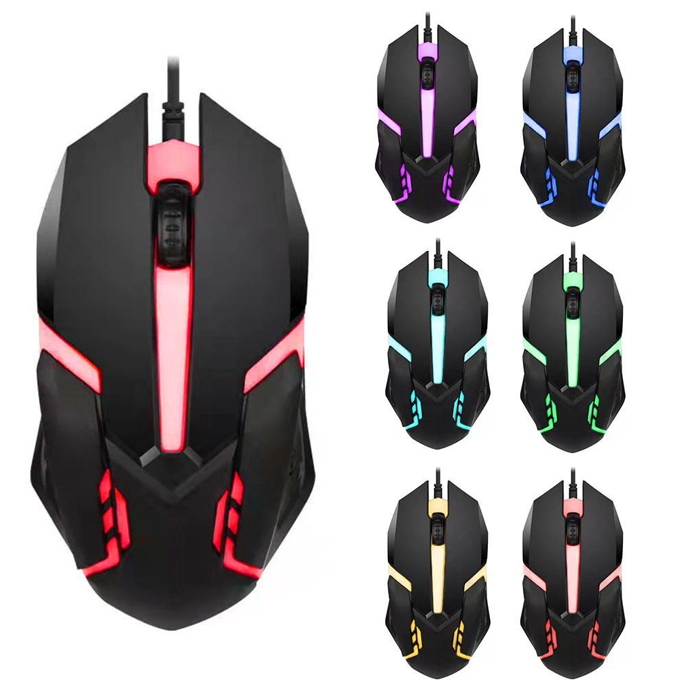 Gaming Console Buttons - Mouse profissional para jogos com fio,