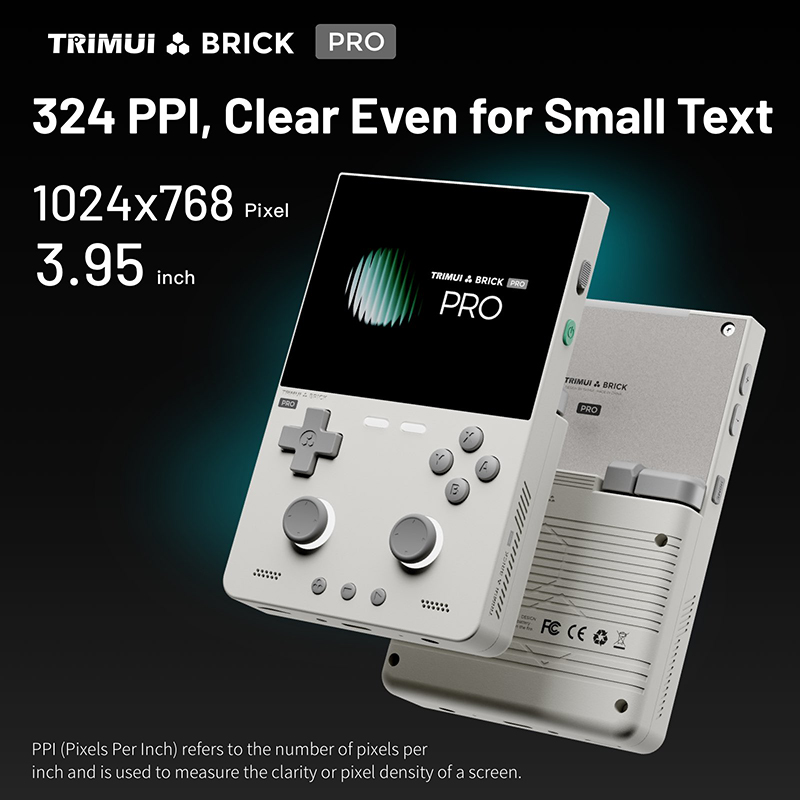 NOVO TRIMUI BRICK PRO Console  - Gaming Console Under 5000 avaliação e preço