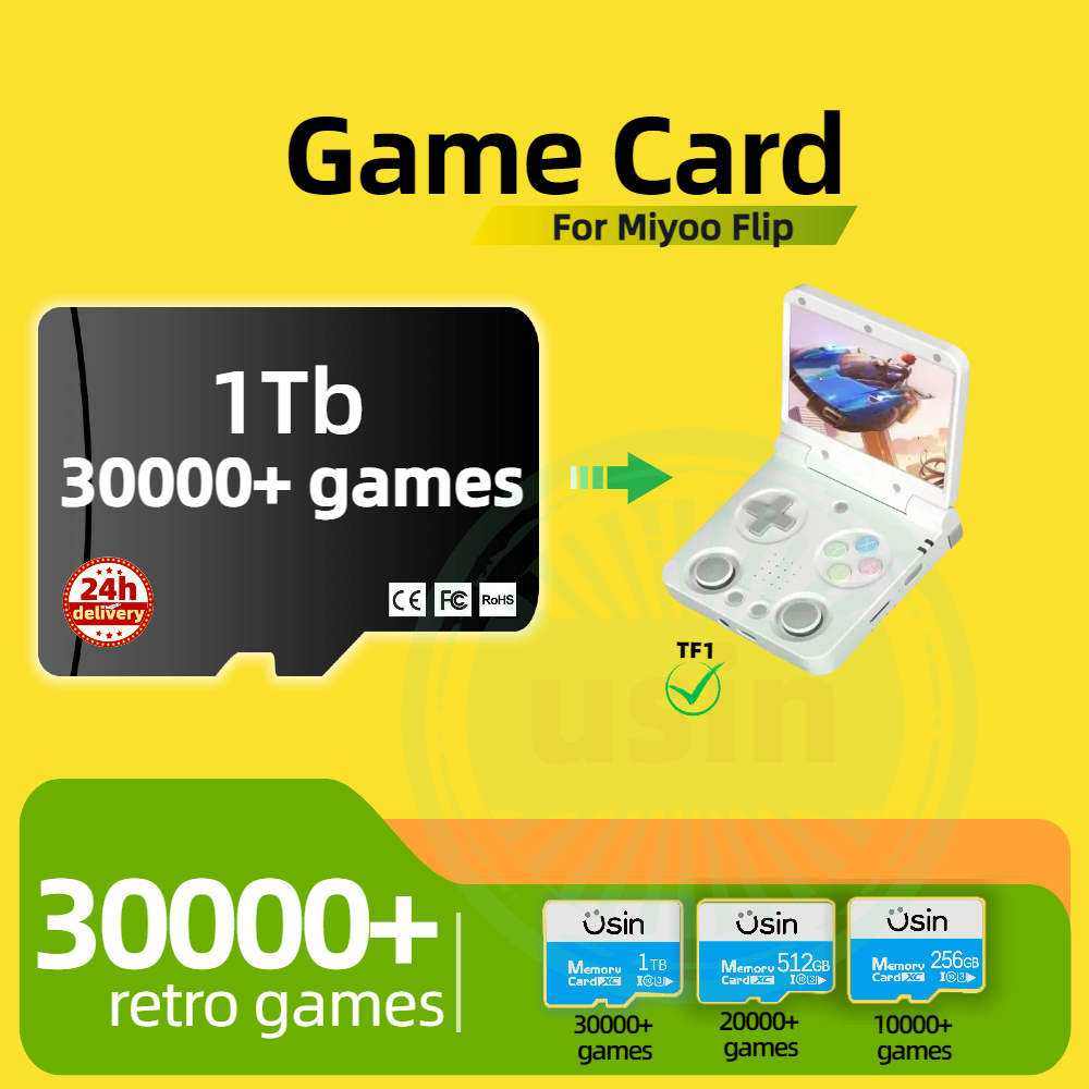 Cartão de jogo para miyoo flip - Gaming Console Latest avaliação e preço