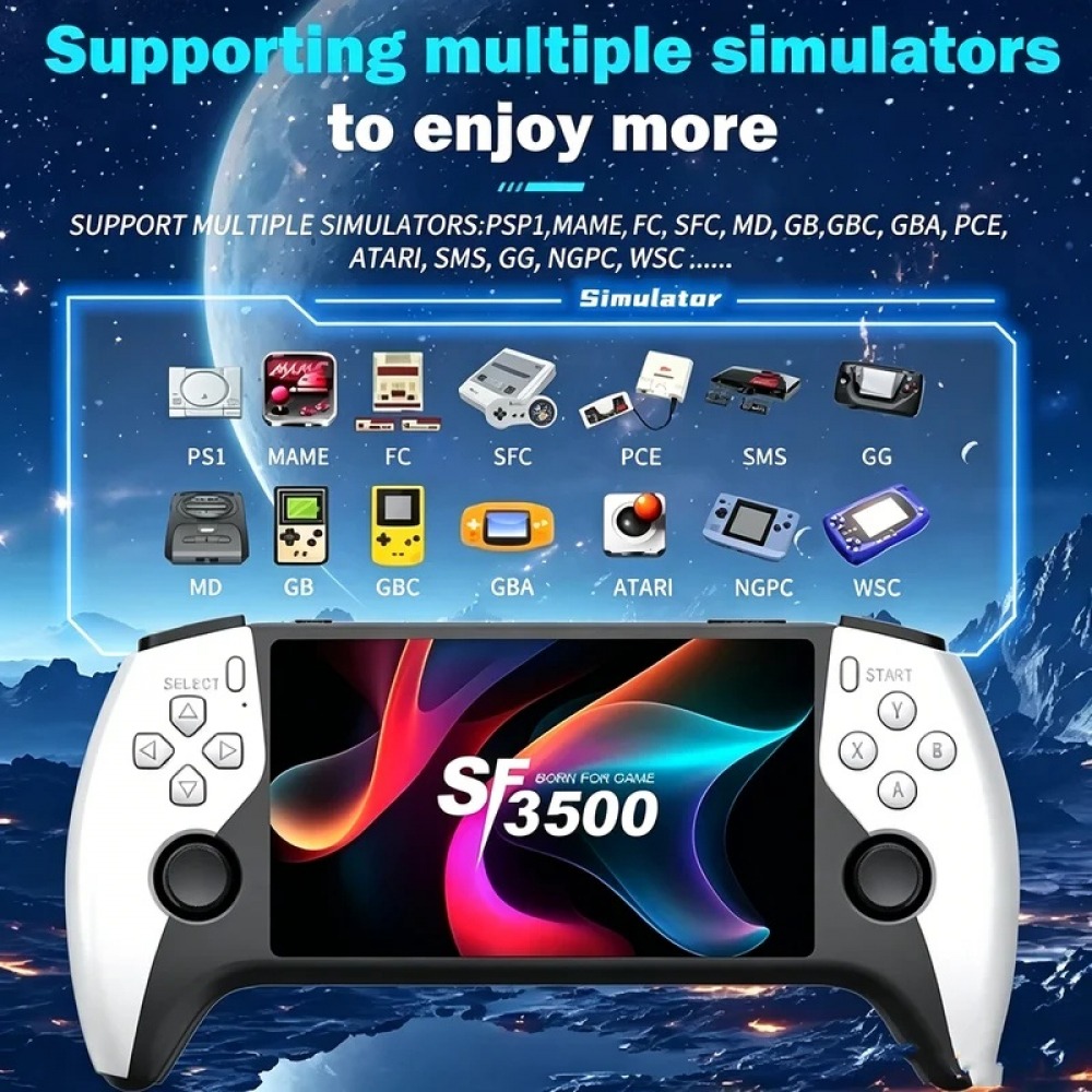 Console de jogos portátil SF35 - Gaming Console Buttons avaliação e preço